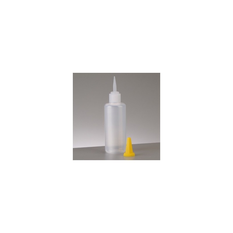 Flacon vide plastique 100 ml pour mélange et conservation de couleurs de peinture Flacon vide plastique 100 ml pour mélange et conservation de couleurs de peinture