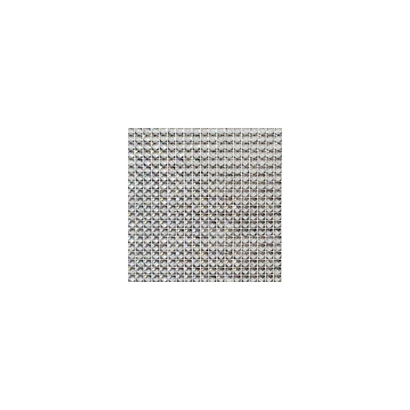 Strass Argenté autocollants - plaque de 400 pièces - 87mm x 87mm Strass Argenté autocollants - plaque de 400 pièces - 87mm x 87mm