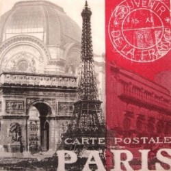 Serviette en papier Thème PARIS (vendue à l'unité)