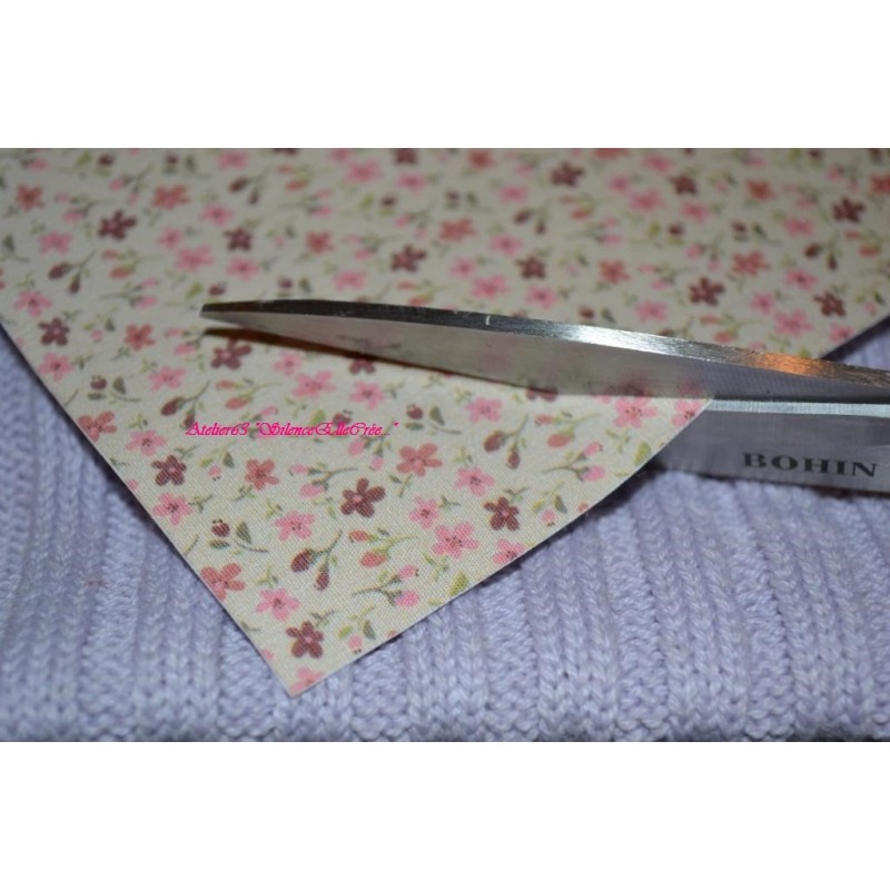 Tissu Adhésif A4 Motif Champignons - Marque Graine Créative, Neuf
