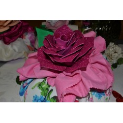 Moule Pour Thermoformage Jumbo Forme Fleurs Grande Rose Ses Feuilles