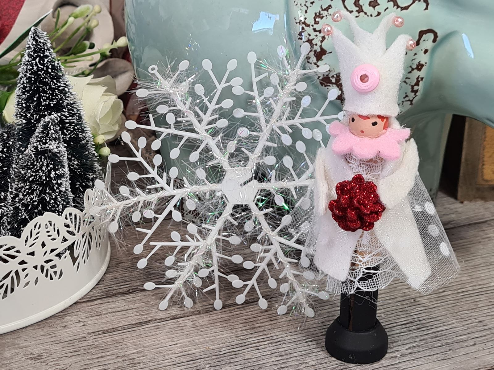 Kit Ornement De Noël Dimensions 3D Crewel – Années 80 – Poupée Chiffon