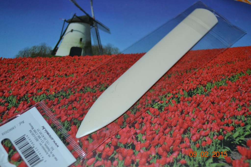 Plioir plastique, Outil de pliage pour Scrapbooking et Carterie 15 x 2,2 cm  de Le Basique, 5,40 €