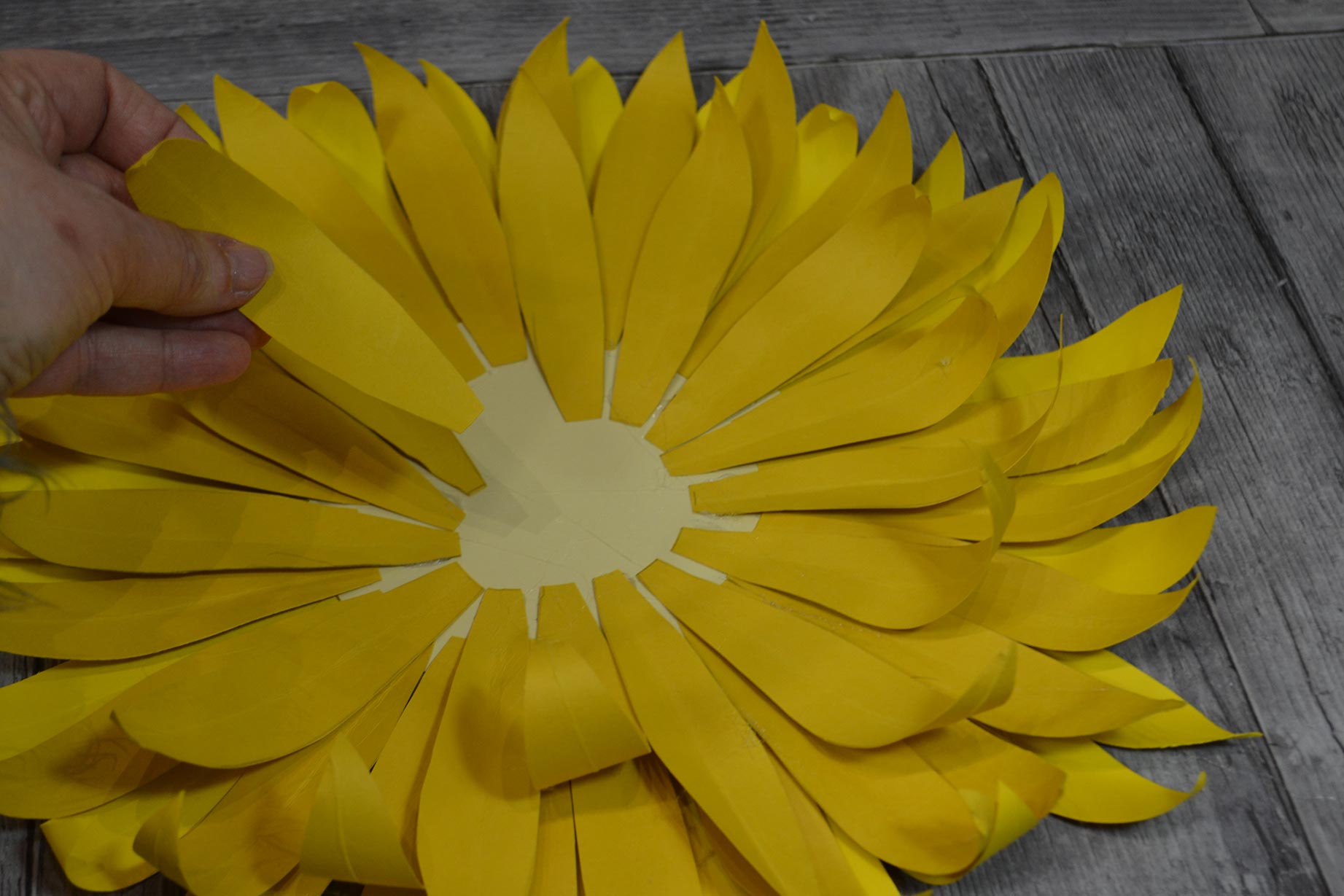 Kit Quilling Tournesol – Bandes De Papier + Motif – DIY Créatif