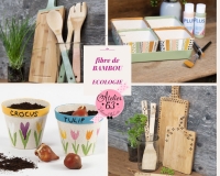 Atelier CUSTOMISATION  DECO PEINTURE SUPPORT BAMBOU : CUSTOMISER SA DECO EN BAMBOU,  VIDEO