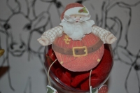 ATELIER de NOEL - FESTIF : Boule Plastique Transparente en PERE NOEL 3D, TUTORIEL